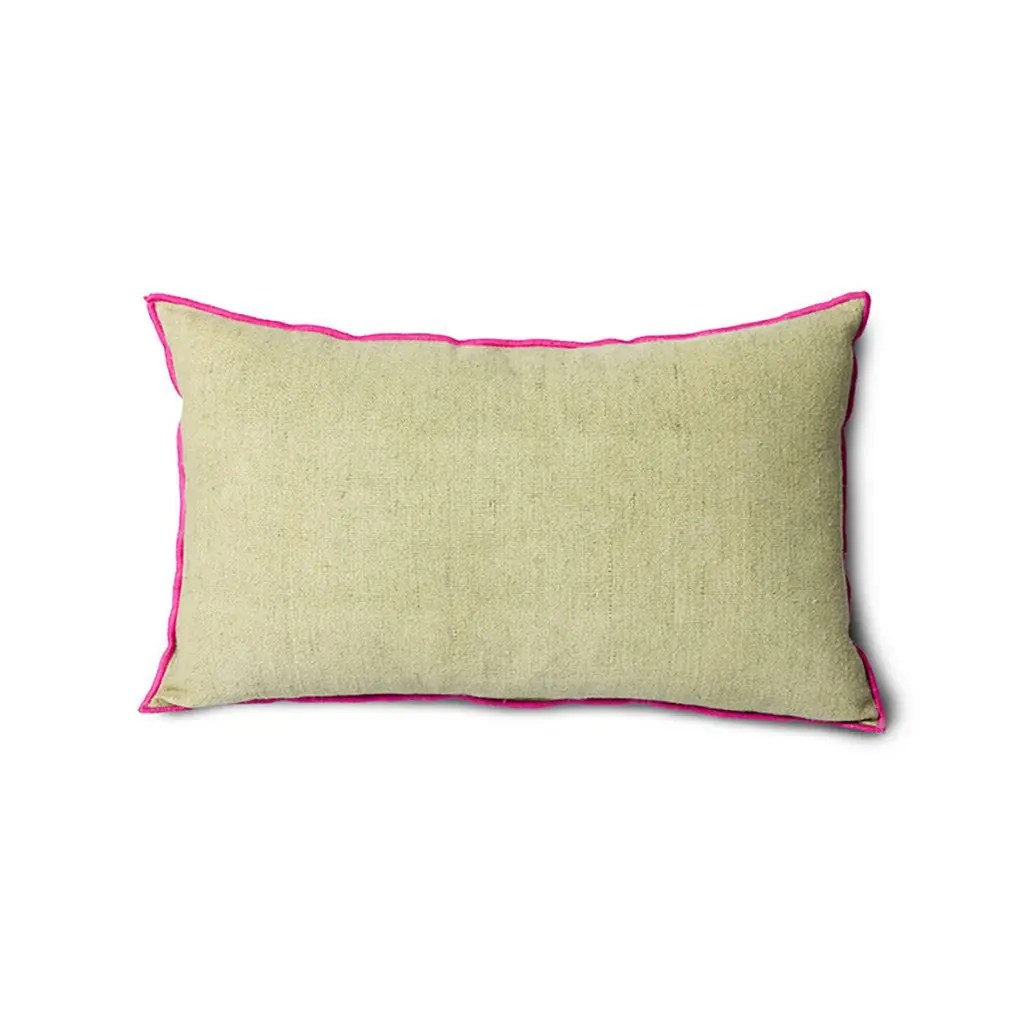 HKliving Cushion Mansion Cushion, 50x30cm Vanil