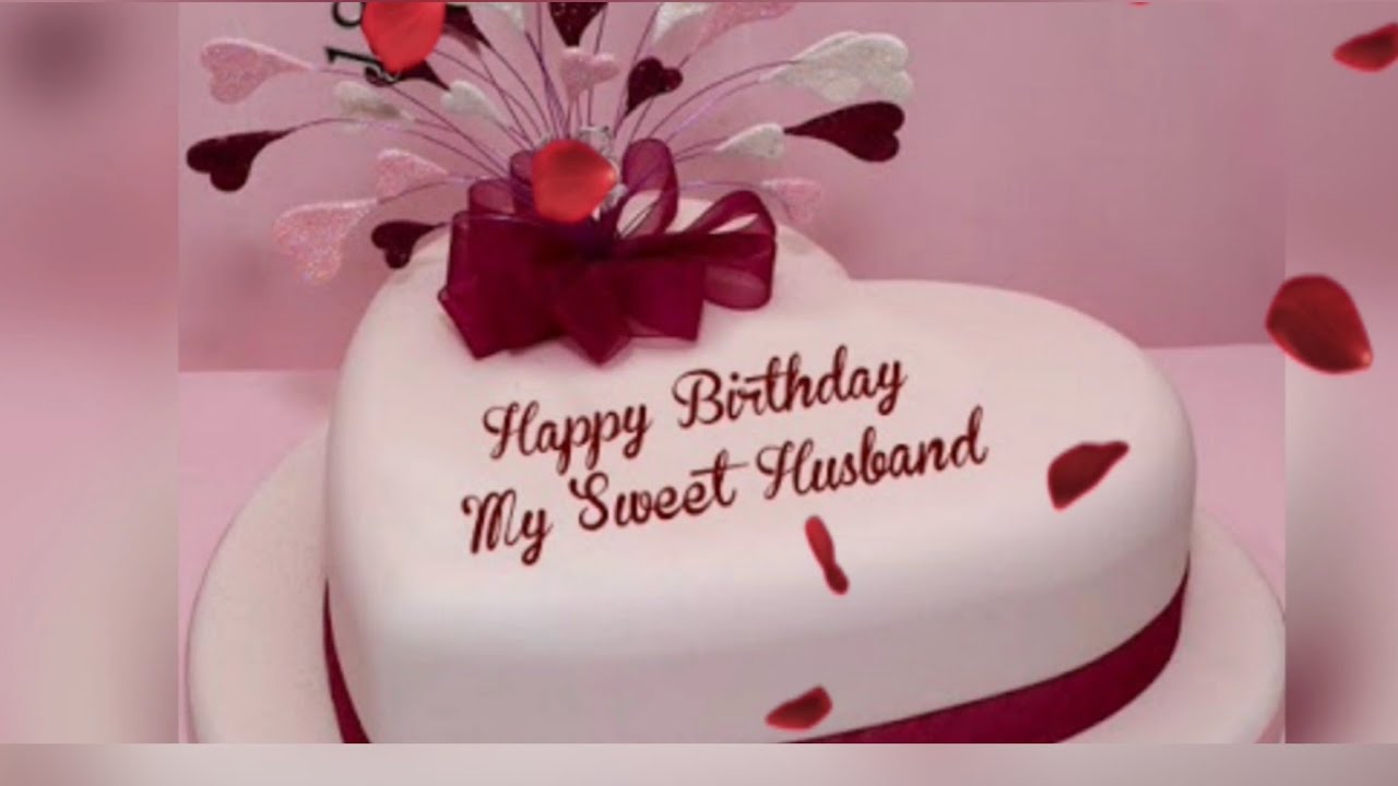 8 Romantic Birthday Cake Wishes For Husband