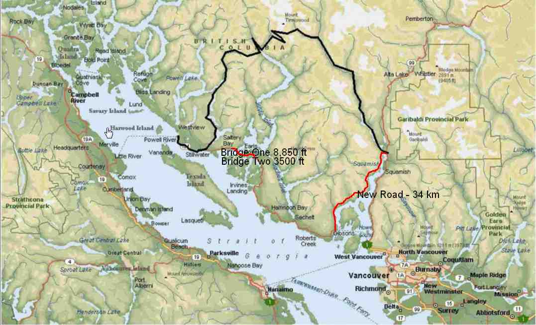 Squamish Road GateWay Report A Powell River BC Squamish Road GateWay Report A Powell River BC