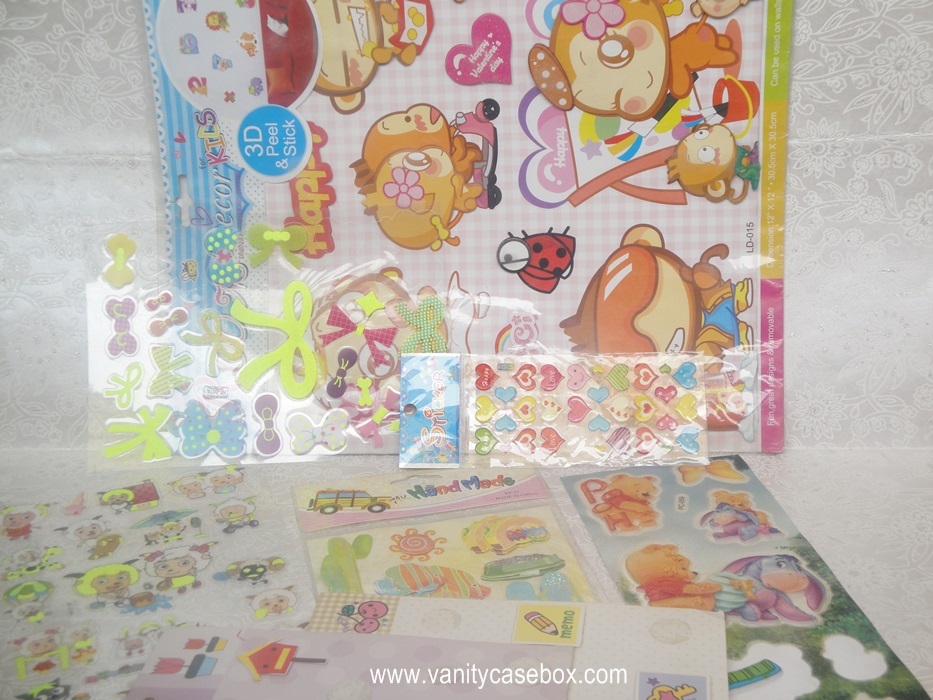 Cute Stationary Haul VanityCaseBox