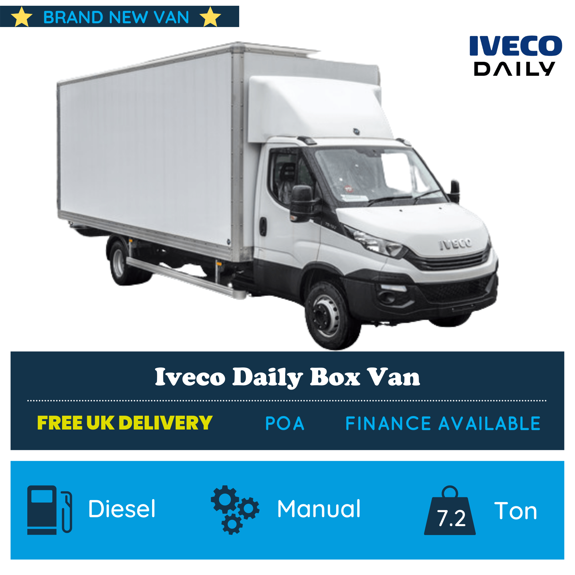 Iveco Daily Box Van Monkey, iveco