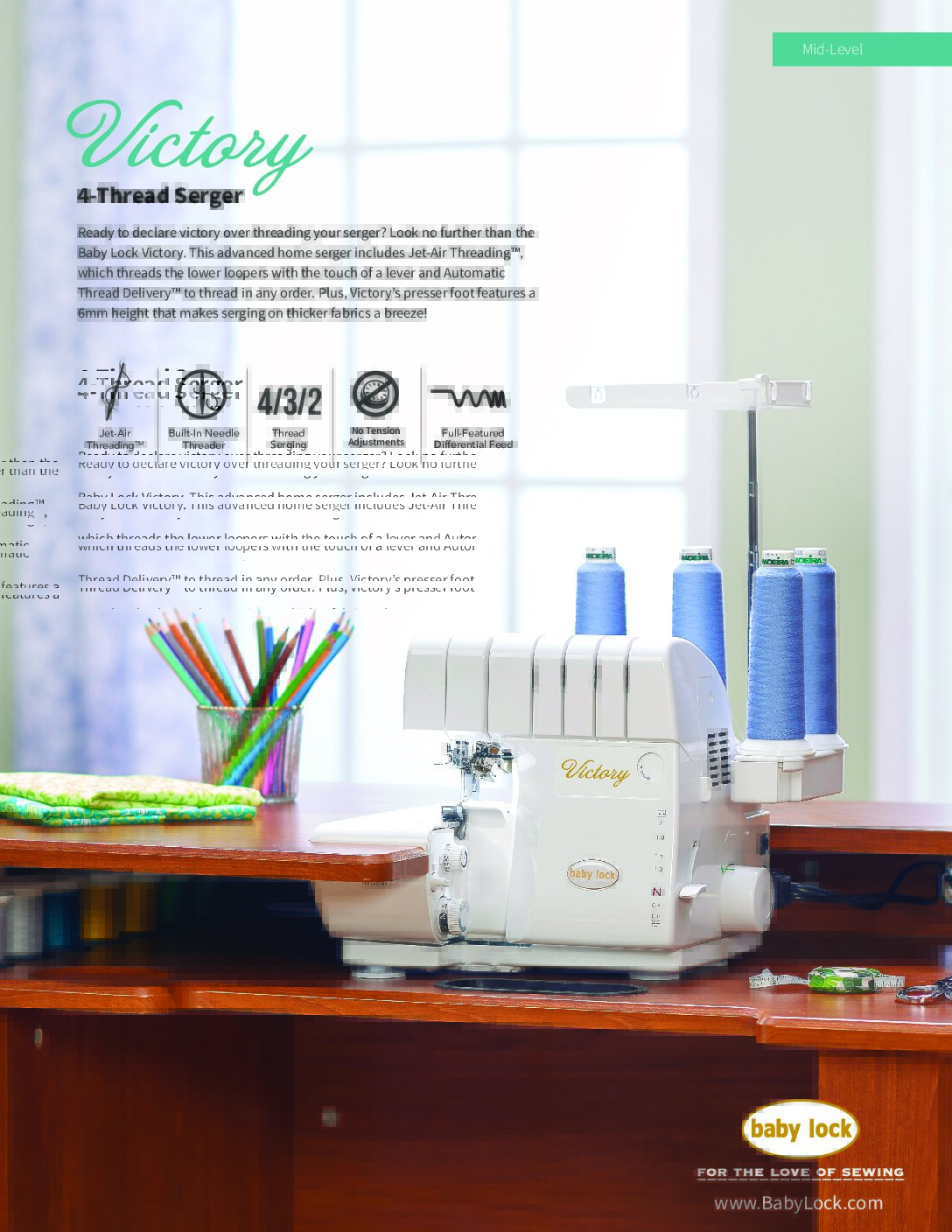 Babylock Victory Van Rooy