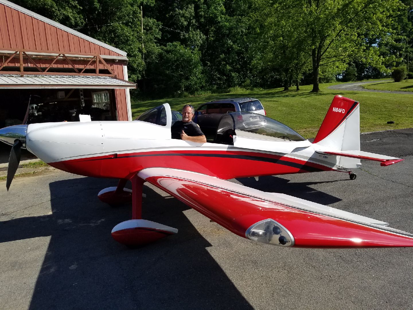 Frank Dombroski's New RV8 (and 5th RV built!) Van's Aircraft Total