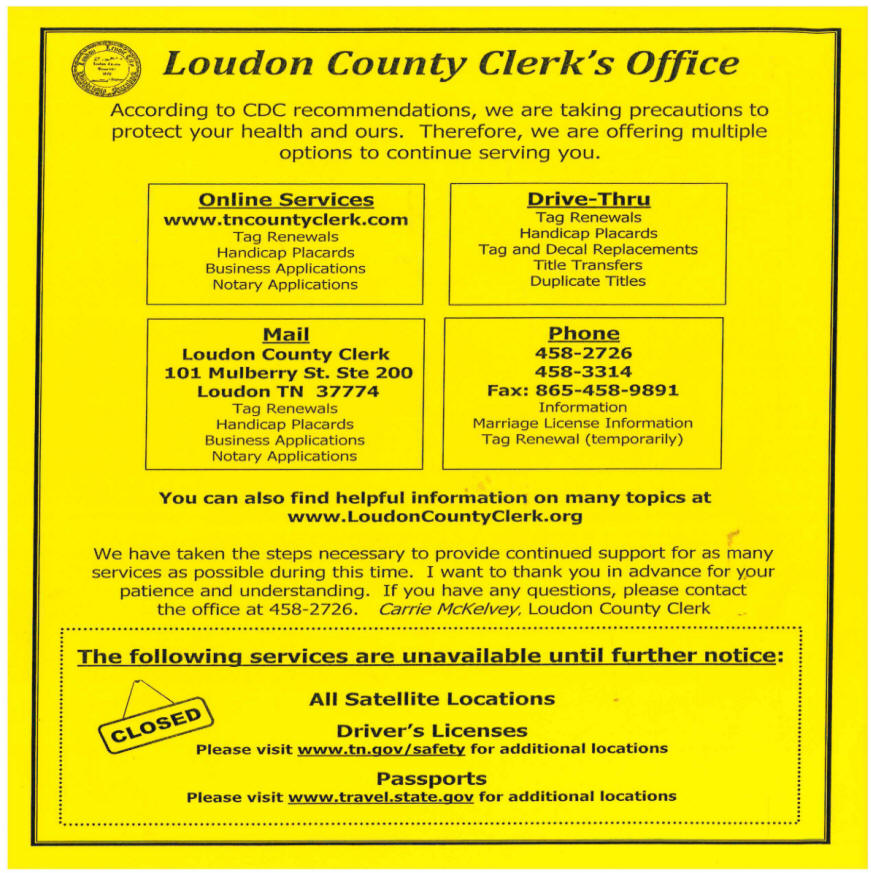 LOUDON COUNTY SHERIFF