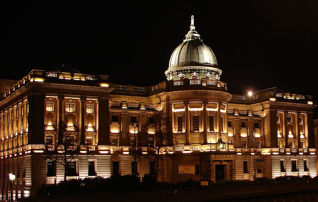 Mitchell Library à Glasgow Majestueuse bibliothèque [West End] Vanupied