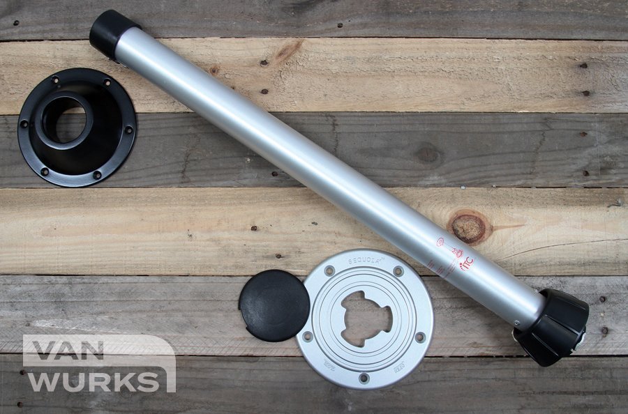 Sequoia Table Leg System for VW Camper van, motorhomes and boats