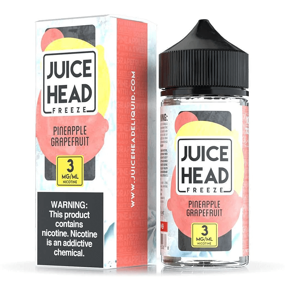 JUICE HEAD FREEZE PINEAPPLE GRAPEFRUIT 100ML Vape Bazaar