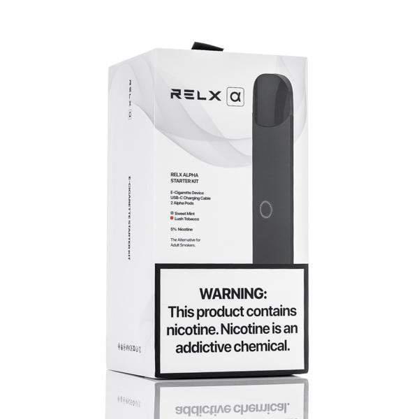 RELX Alpha Starter Kit VapePenZone Disposable Vape Pen Online Store