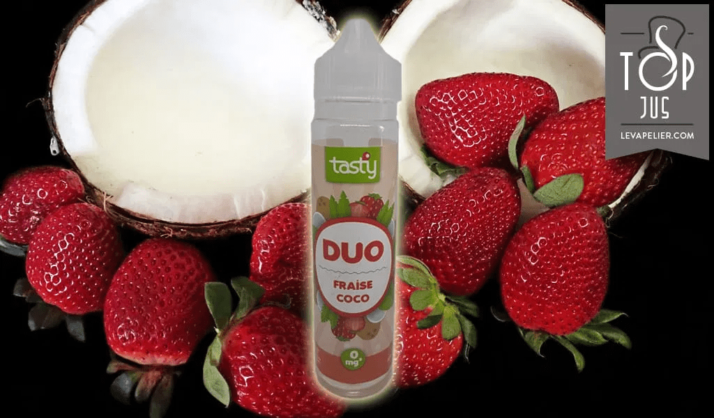 REVUE / TEST : DUO Fraise Coco (Gamme Tasty) par Laboratoire Français Industriel (LFI)