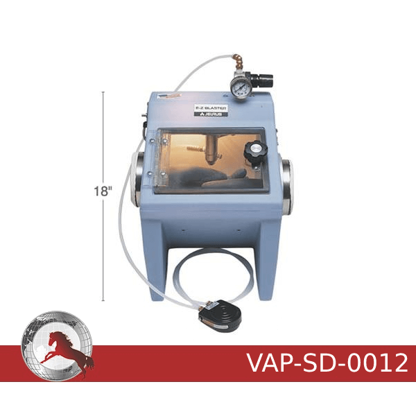 Tabletop Dry Sandblaster Sandblasting Machine Vapson