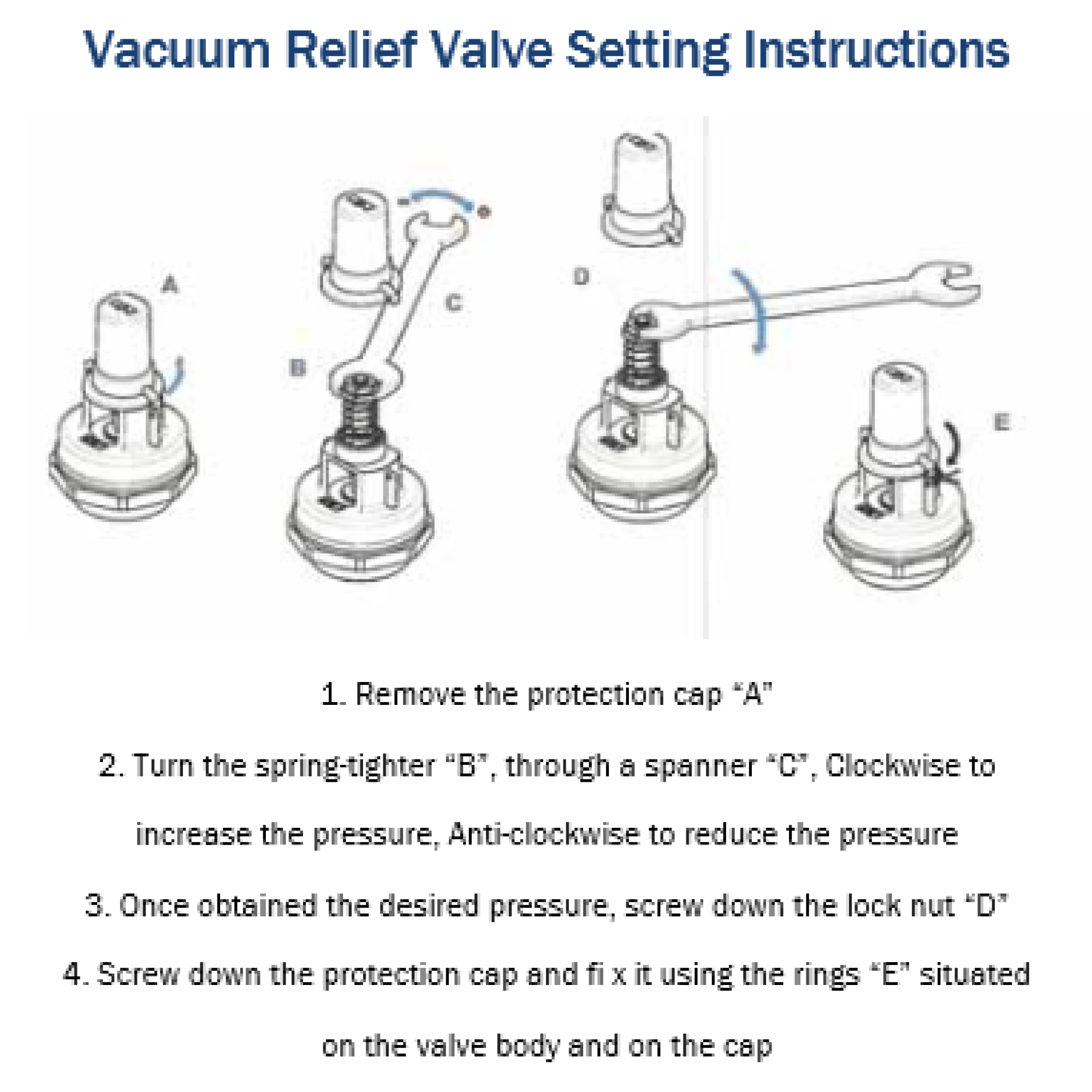 1.5" Brass Vacuum Relief Valve