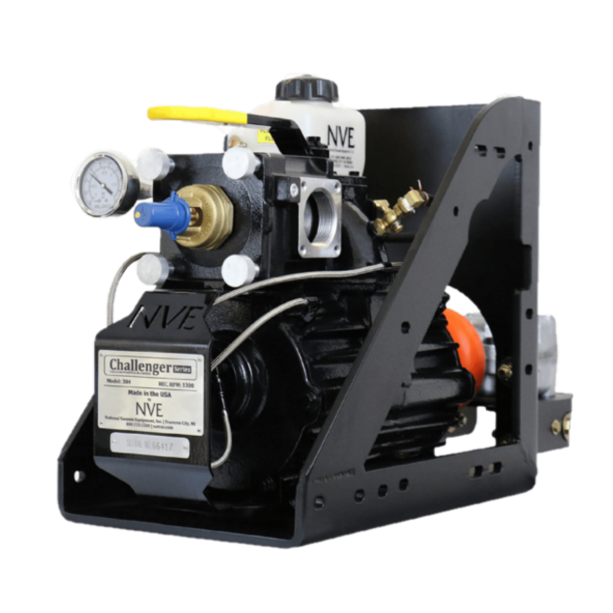 NVE Challenger 304 Auto Lubrication Pump Stand Complete Package