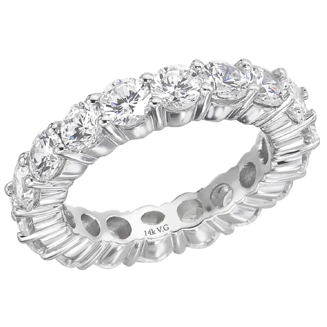 Miller's Fine Jewelry 14K Gold Diamond Eternity Ring 5.00 Cts.