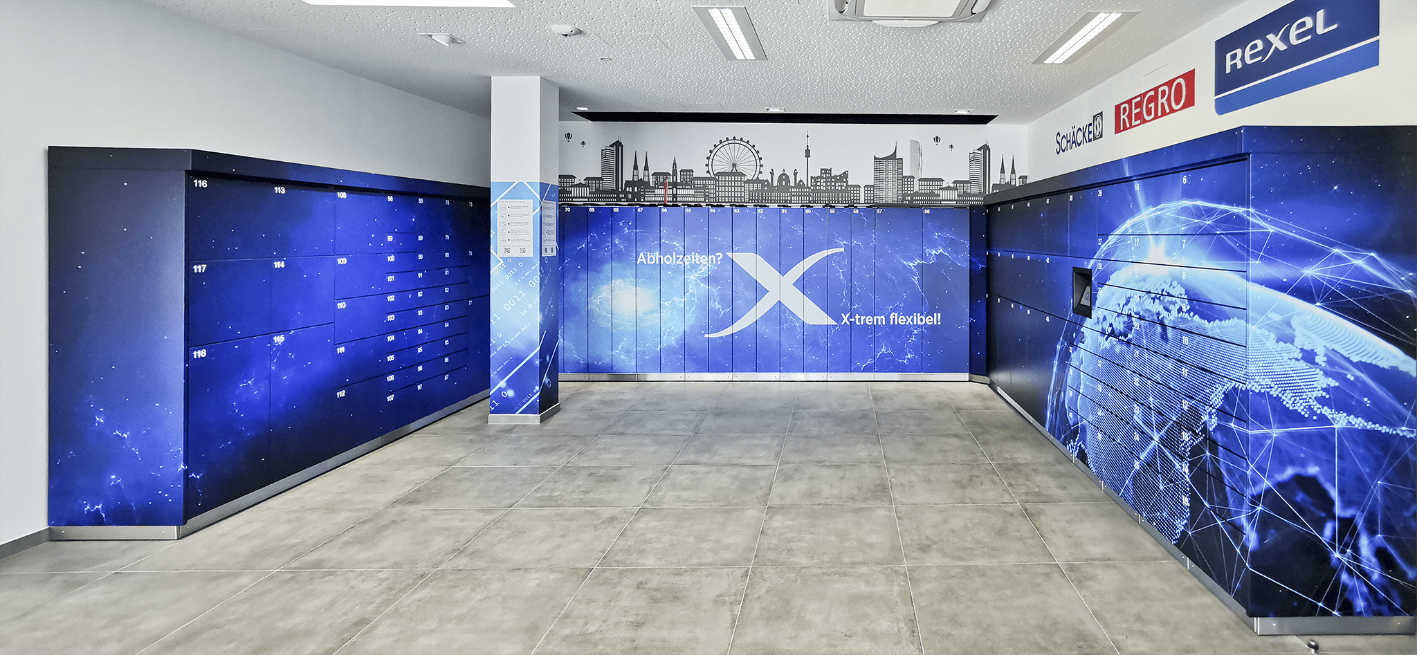 REXEL Austria Click & Collect mit Variocube Smart Locker