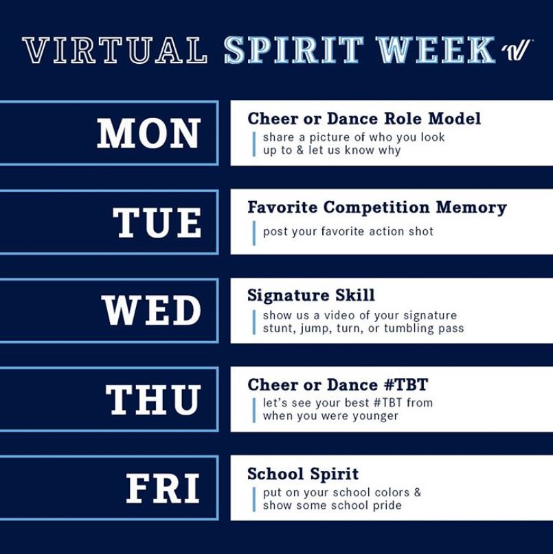 Virtual Spirit Week
