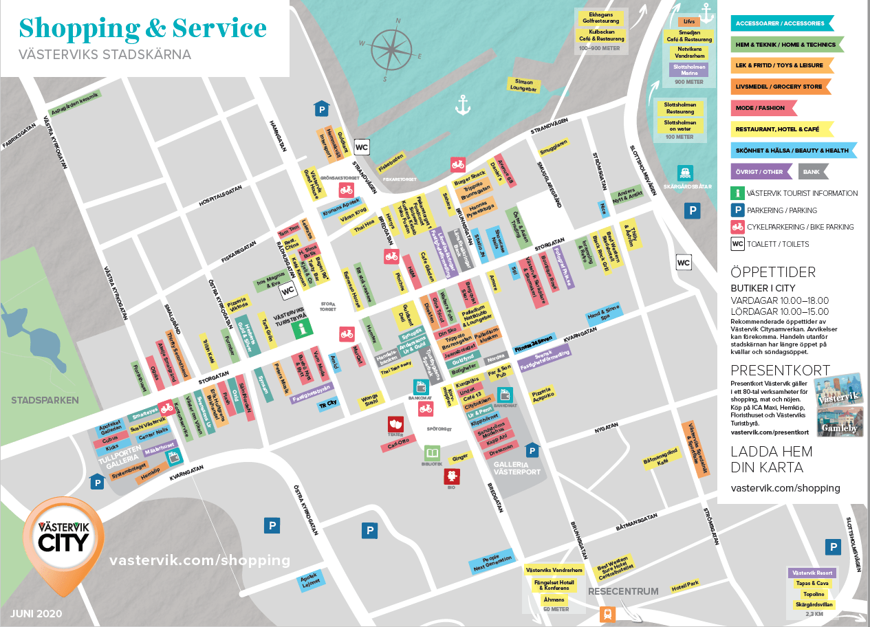Shopping i Västervik officiell guide