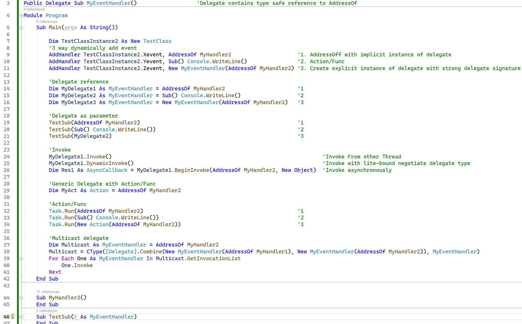 Viacheslav Eremin Events/Delegates in (Static/Dynamic