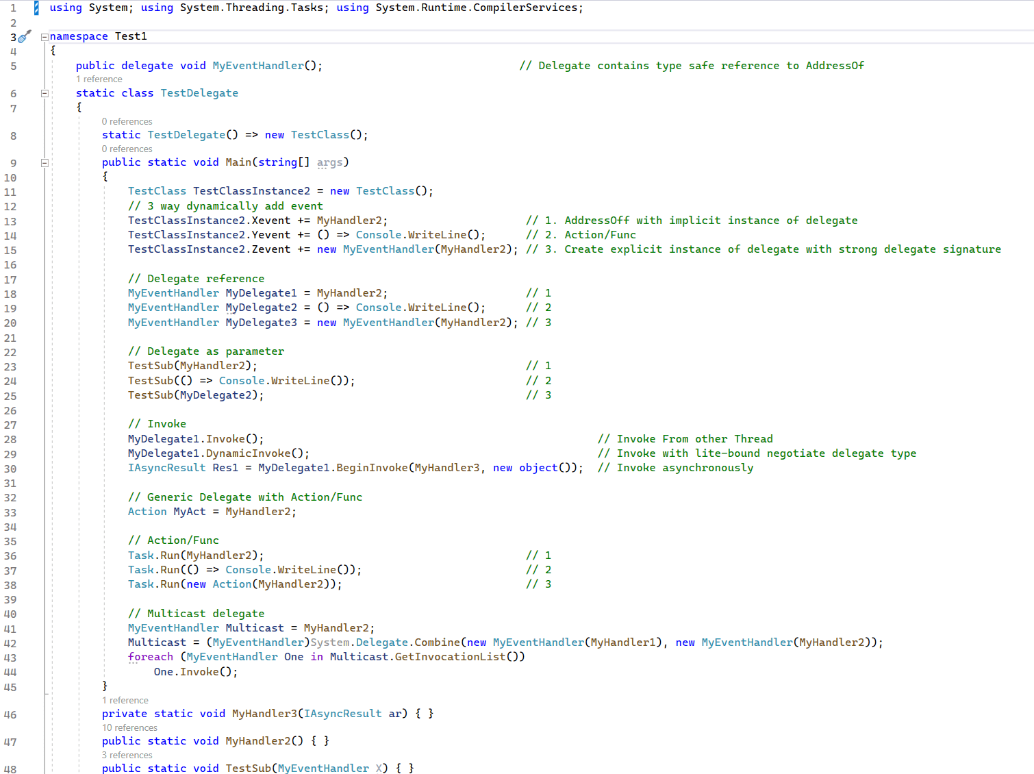 Viacheslav Eremin Events/Delegates in (Static/Dynamic