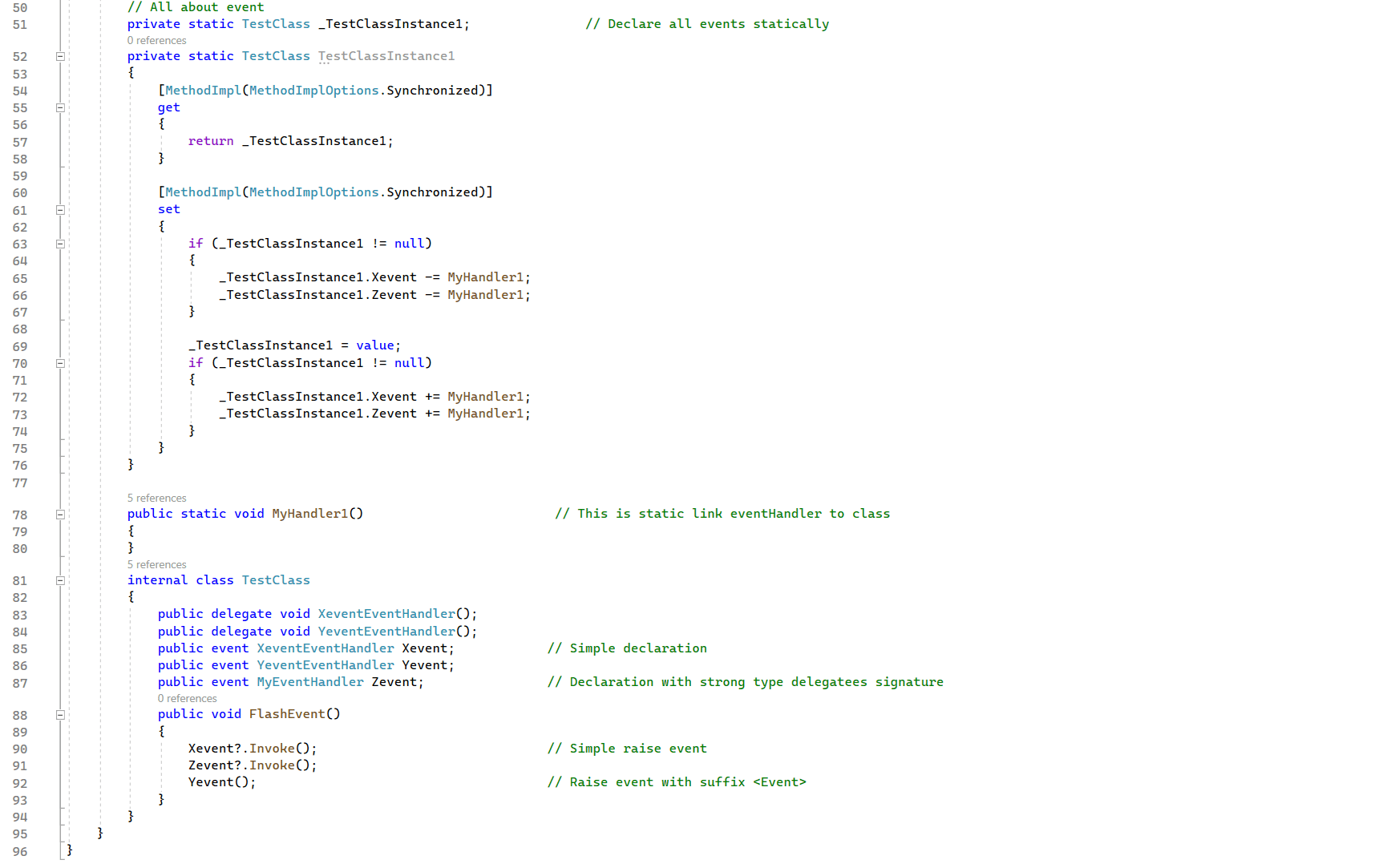 Viacheslav Eremin Events/Delegates in (Static/Dynamic
