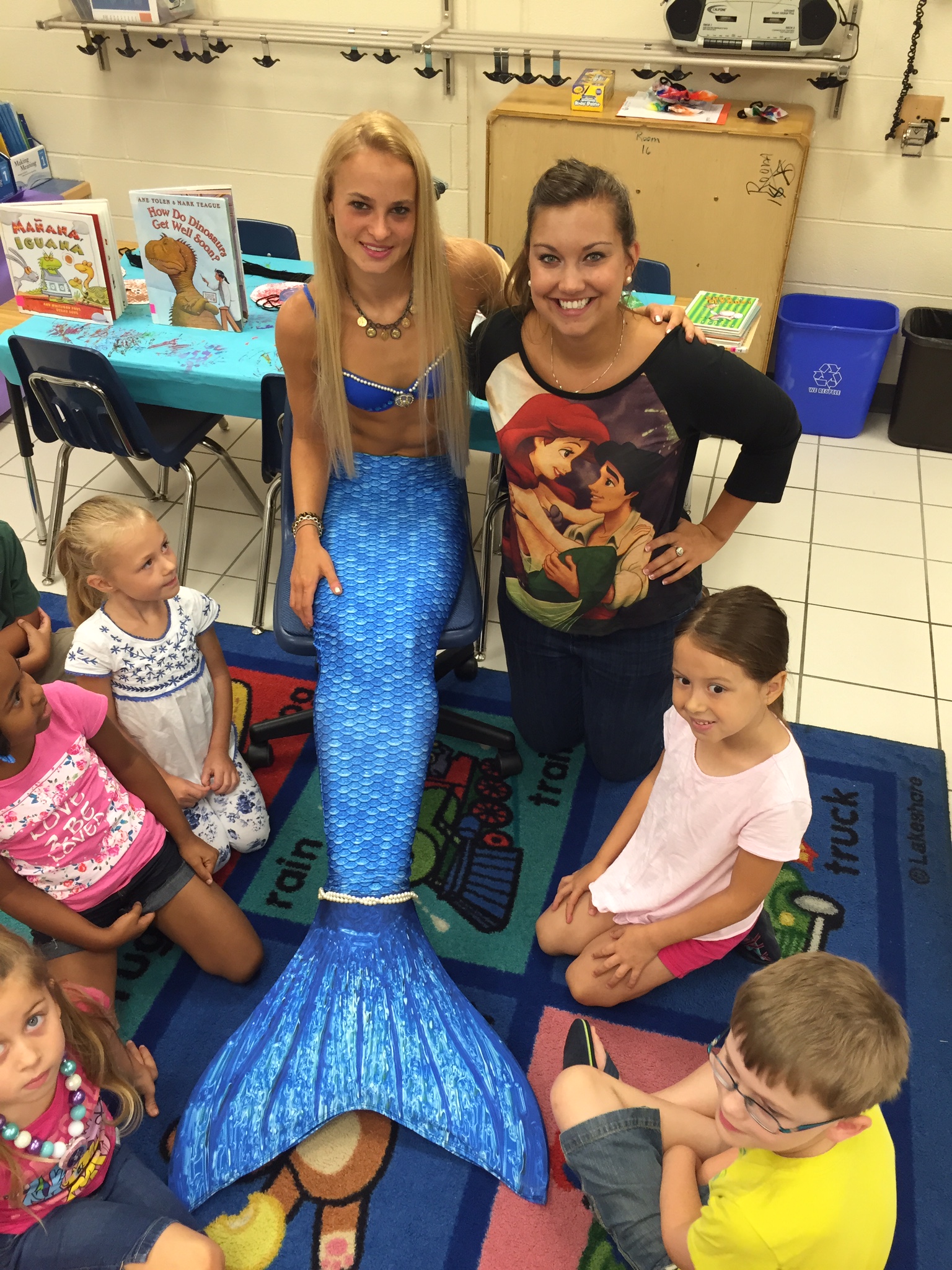 Mermaids and literacy go together at Windsor Woods The Core