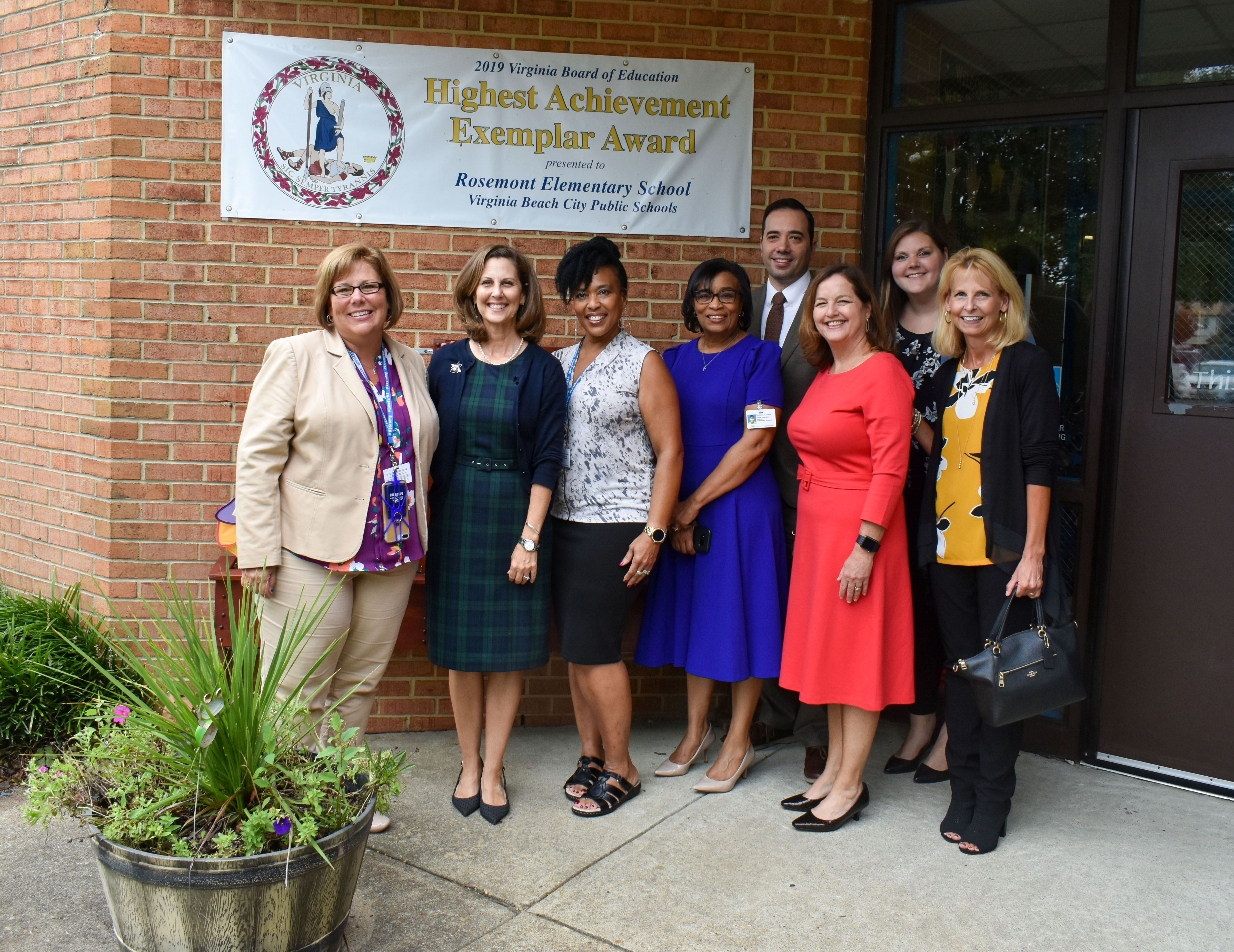 Virginia first lady visits Rosemont Elementary School The Core