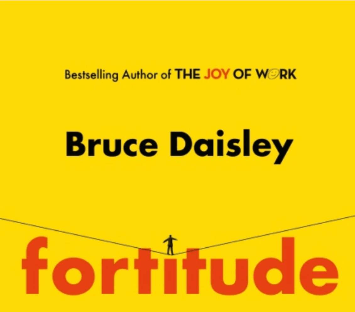 Bruce Daisley to publish new book "Fortitude Unlocking the Secrets of Inner Strength" VBQ
