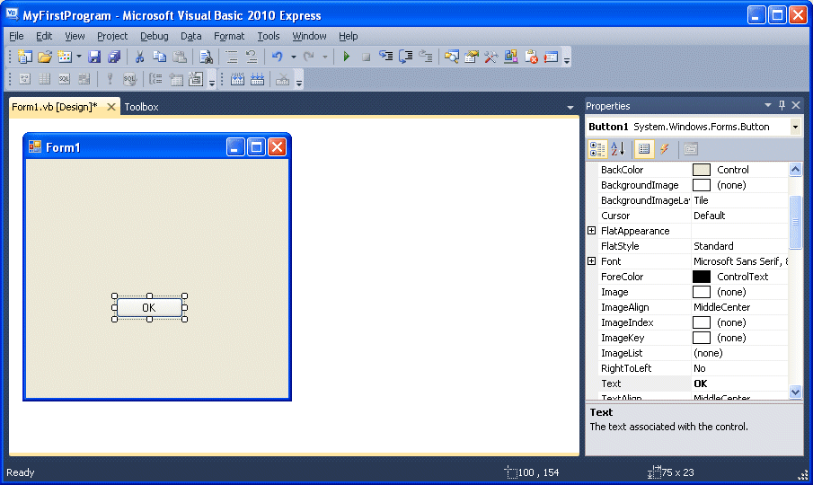 Visual Basic 2010 Lesson 2Working with Controls Visual Basic Tutorial