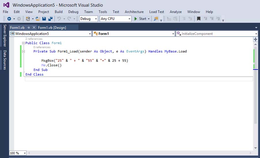 Visual Basic 2017 Lesson 4 Writing the Code Visual Basic Tutorial