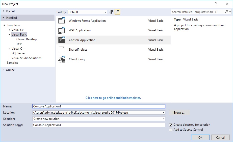 Visual Basic 2015 Lesson 37 Building Console Application Part 1 Visual Basic 2015 Lesson 37 Building Console Application Part 1