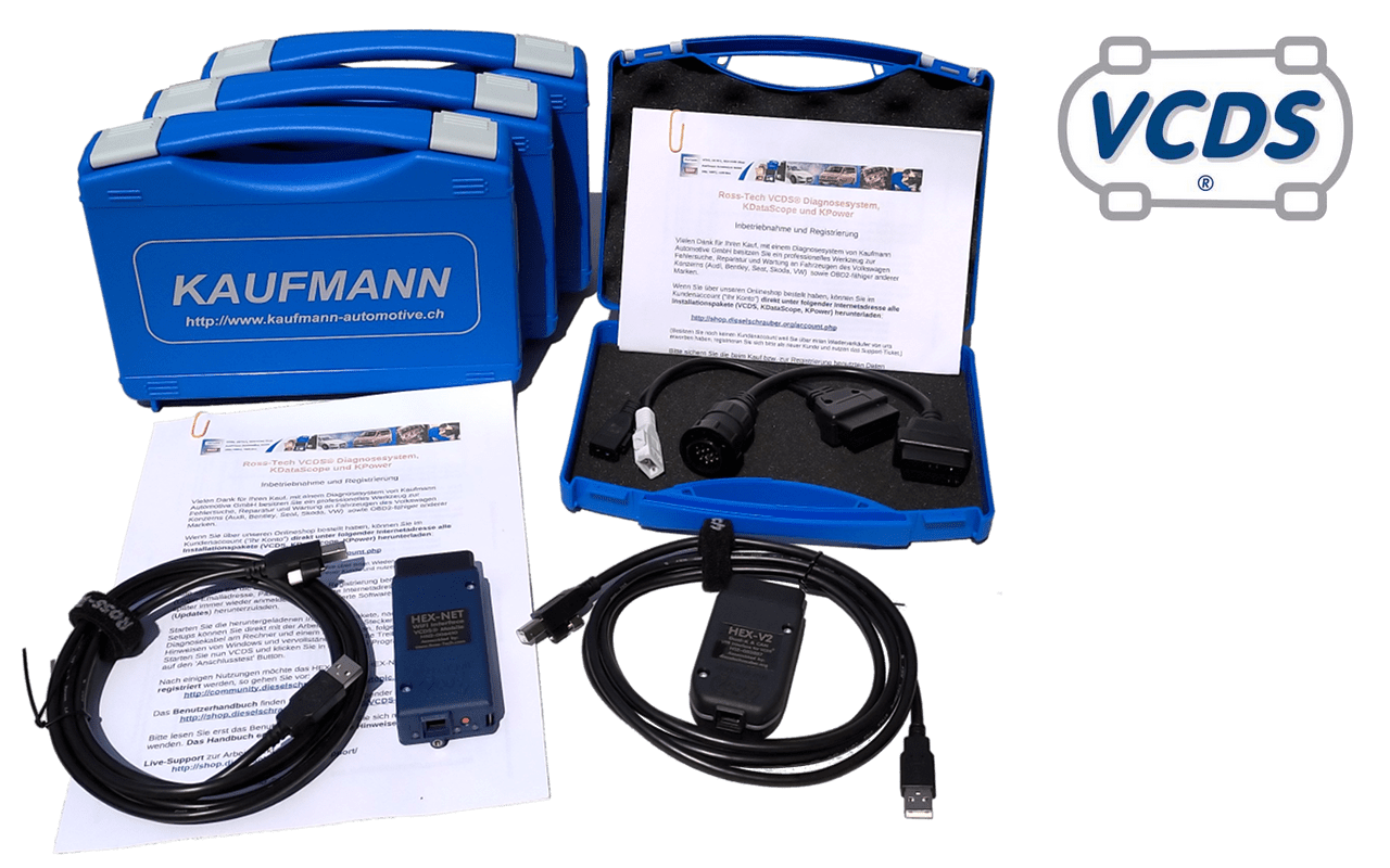 RossTech VCDS® Diagnose Software mit dem Plus an Funktionalitiät