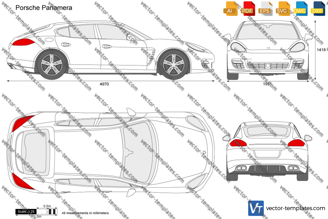 Porsche Panamera Dimensions Collection 90+ Images & 4 Videos
