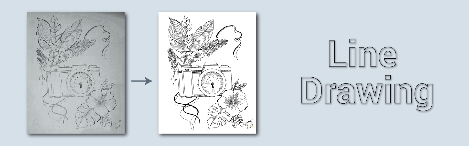 Hand Drawn Vector Line Drawing Services Vector Design US Inc