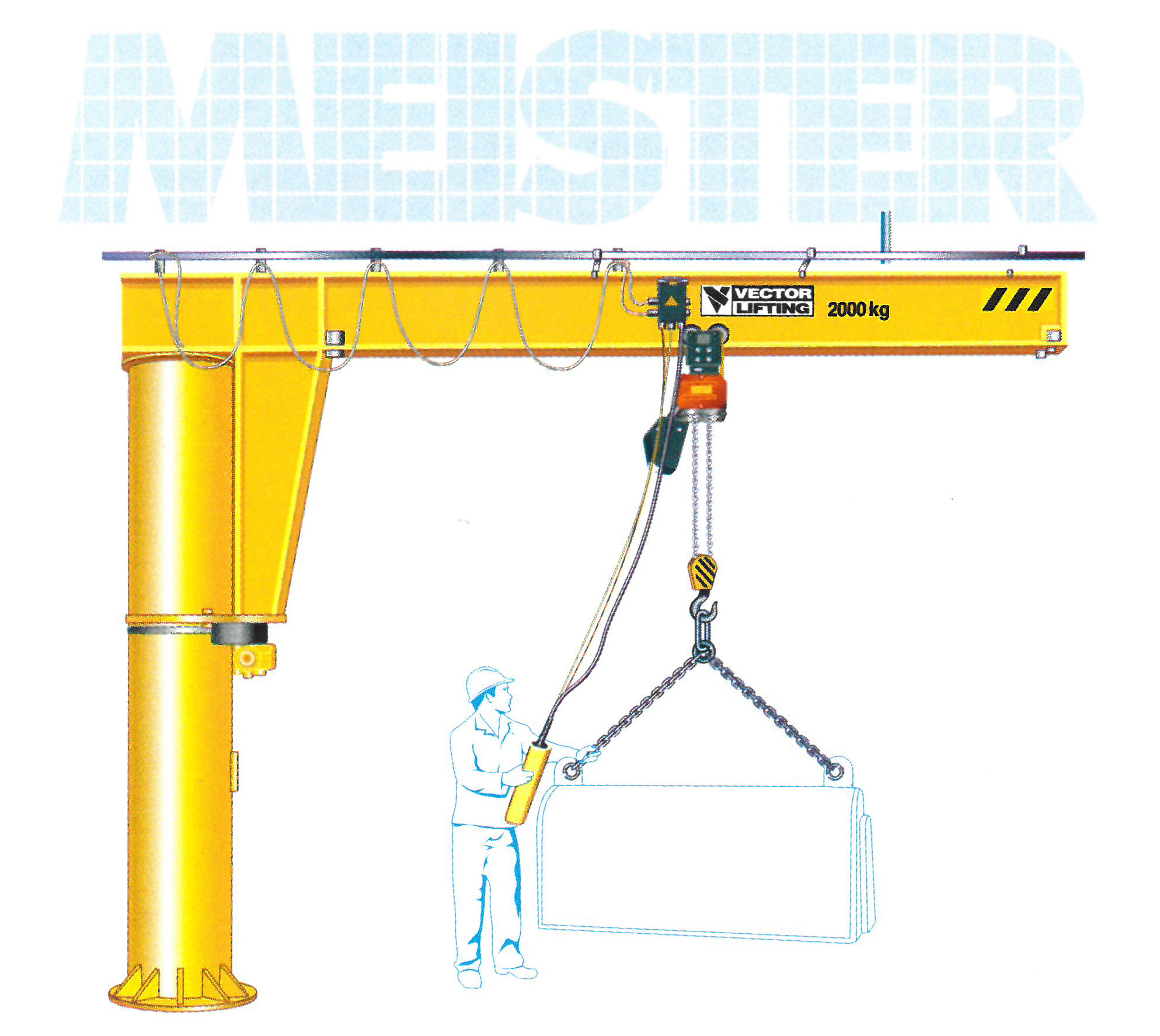 Jib crane design drawings