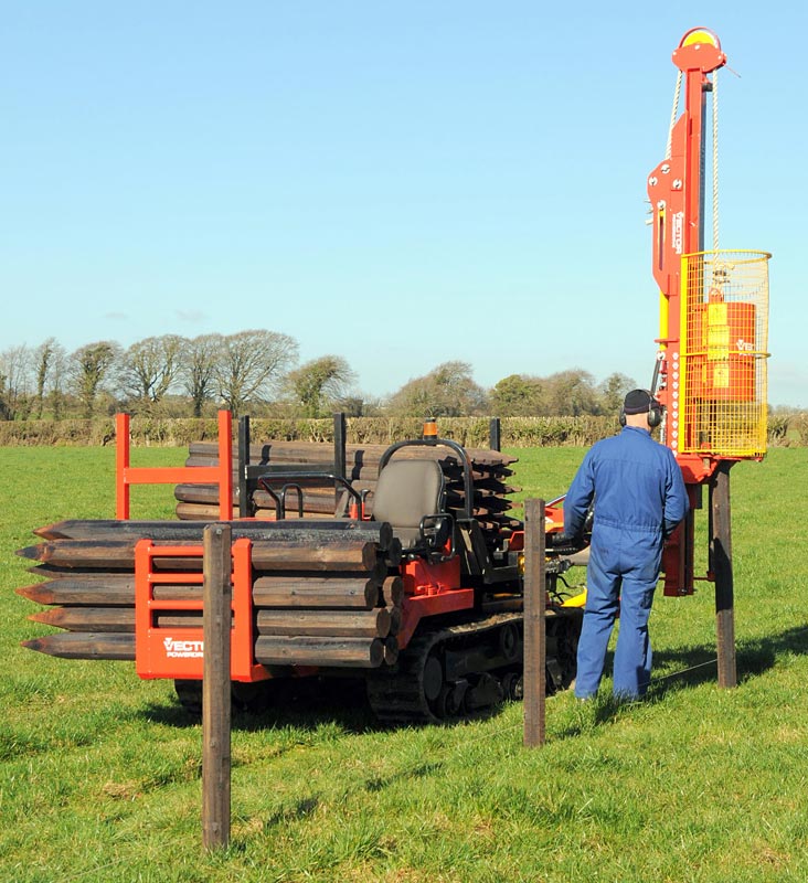 4 Ton Tracked Post Driver Vector PowerDrive