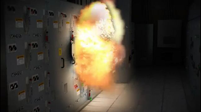 Electrical, High Voltage Arc Flashes What You Need to Know Vector