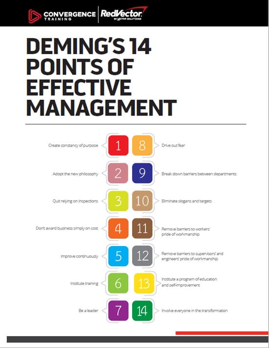 Deming's 14 Points Guide Vector Solutions