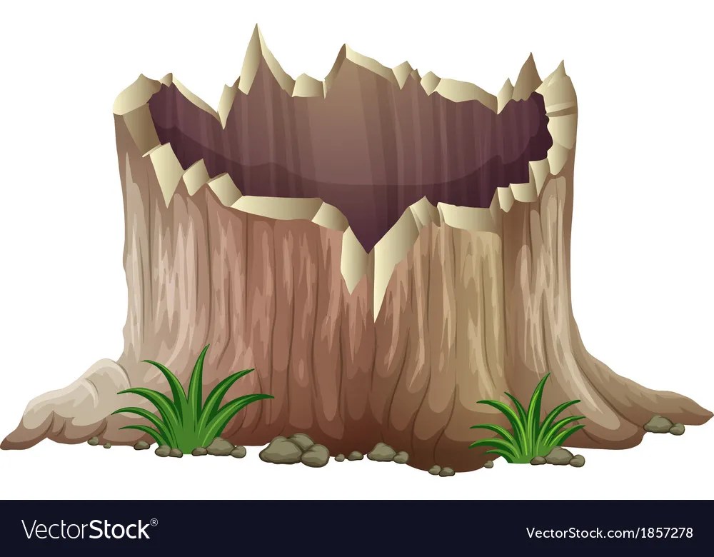 A tree stump vector art Download vectors 1857278