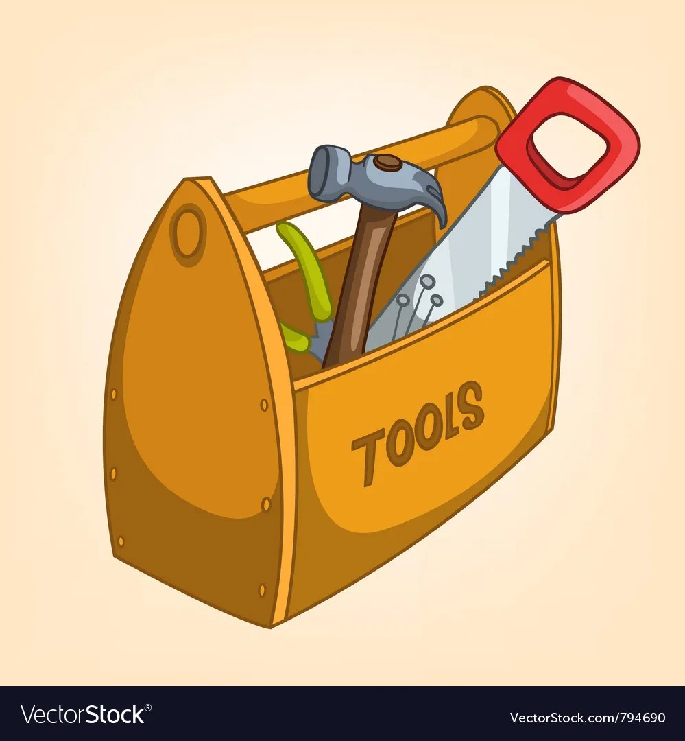 Cartoon tool box vector art Download Screwdriver vectors 794690