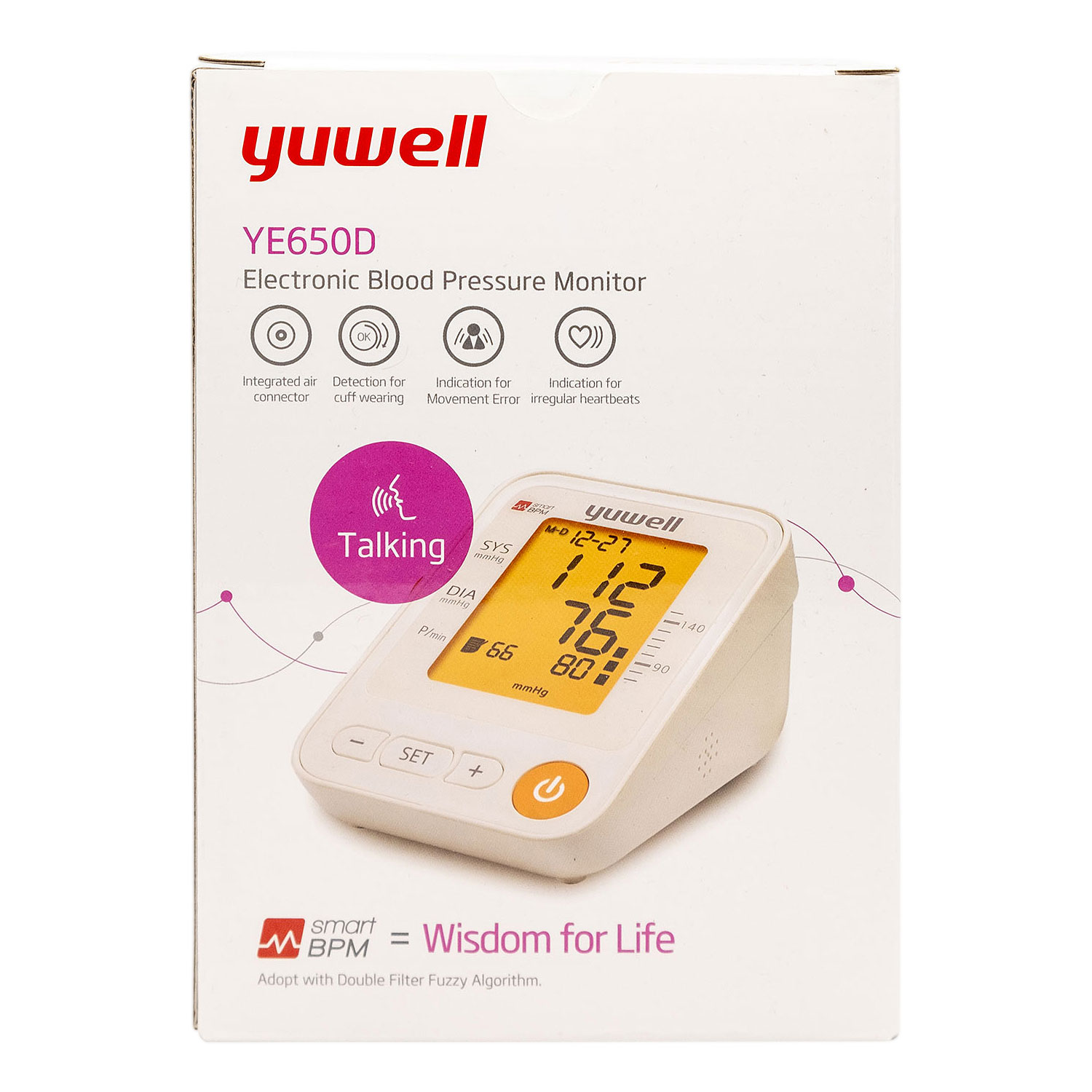 Yuwell YE650D Electronic Blood Pressure Machine Vectr Plus