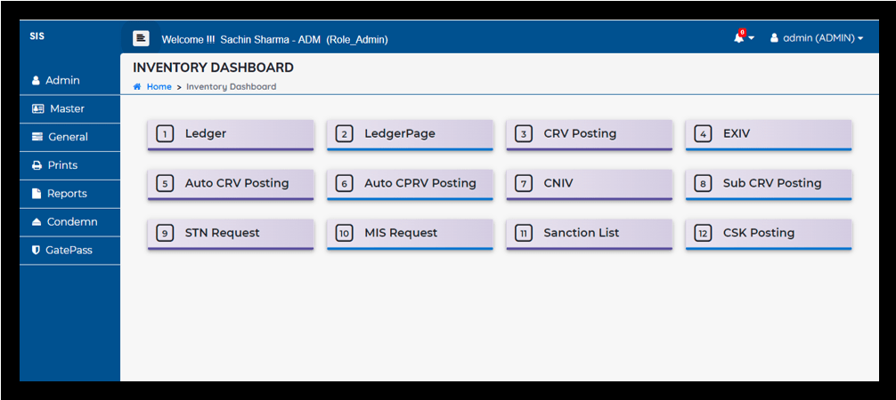 Stores Inventory System