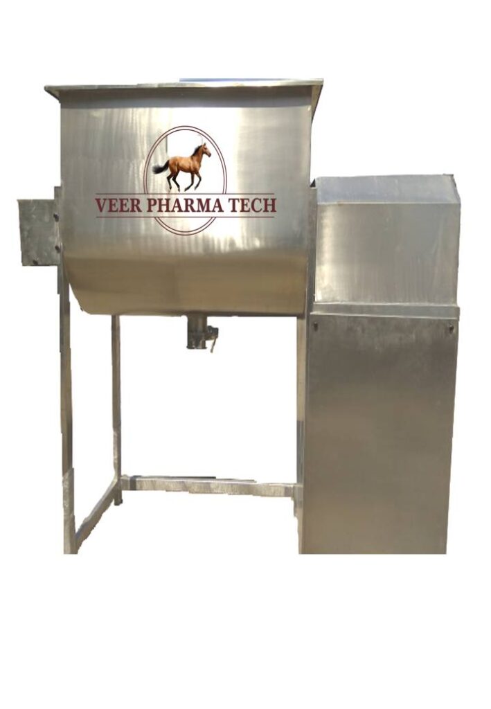 SS Ribbon Blender Mixer Machine Veer Pharma Tech