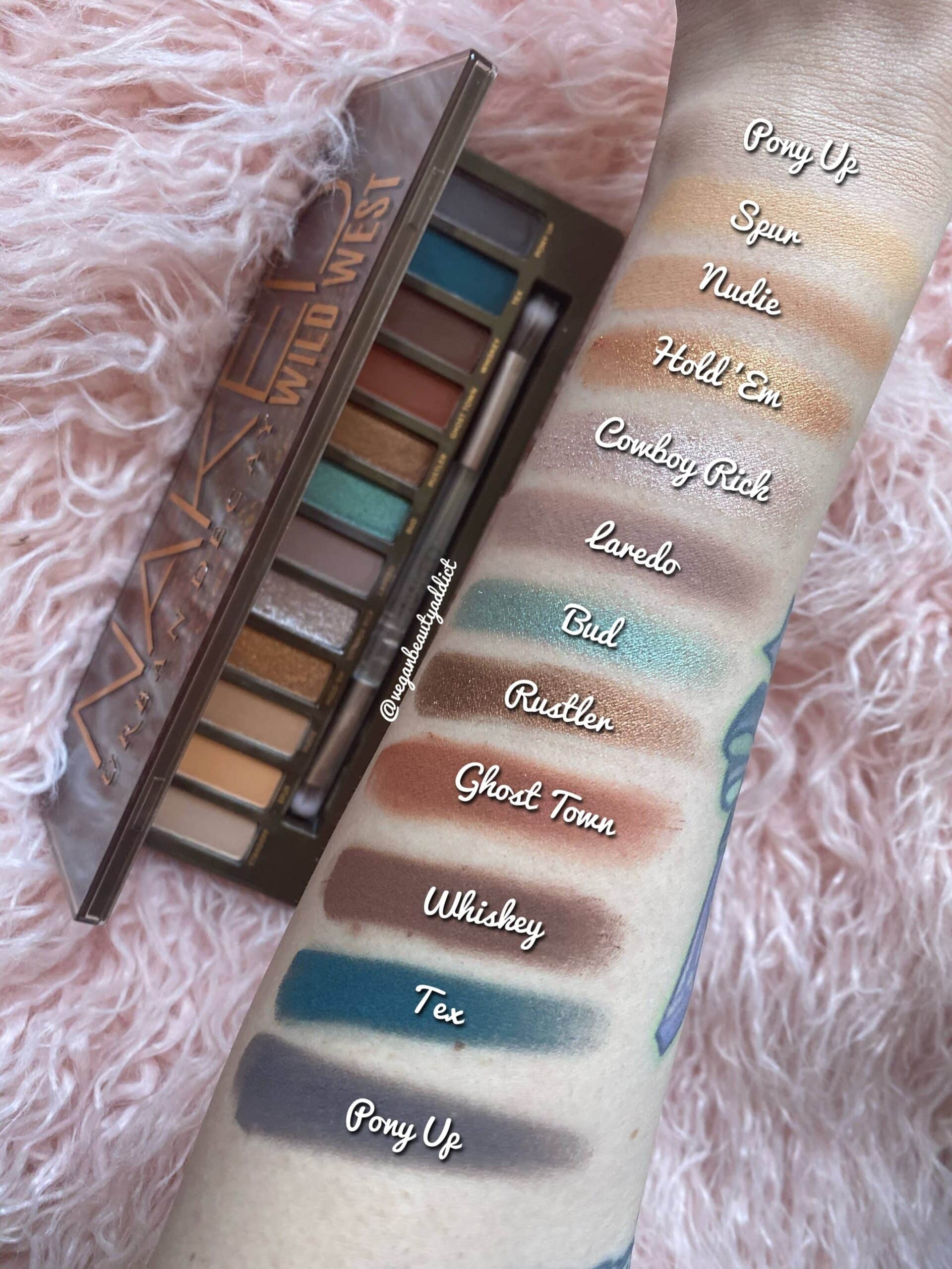 Urban Decay Wild West Palette Review veganbeautyaddict