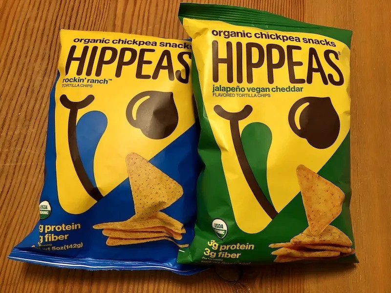 Hippeas Tortilla Chips Vegan Cheese Tasting