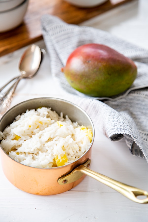 Coconut Mango Rice Veganosity