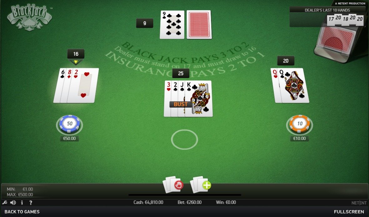 Play blackjack online, the number one card game in the world