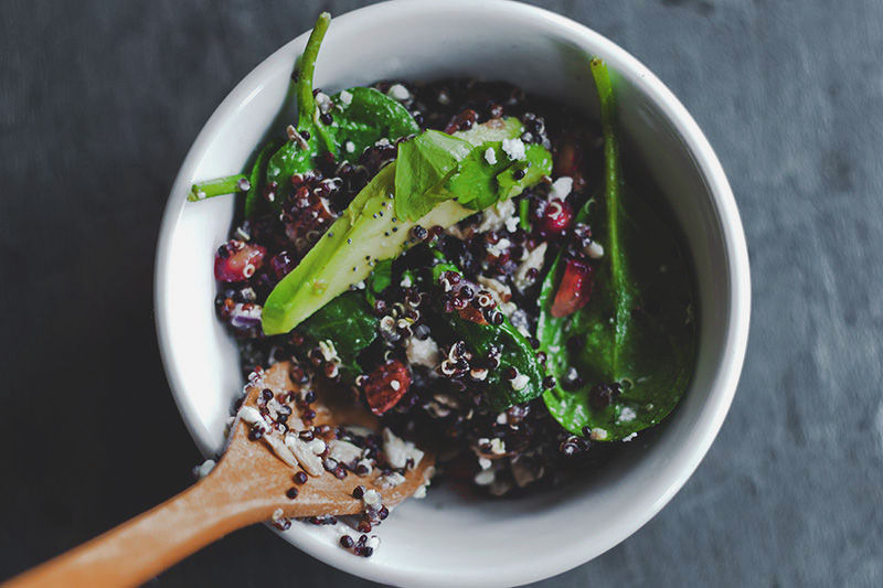 ENSALADA DE QUINOA NEGRA Veggie Boogie