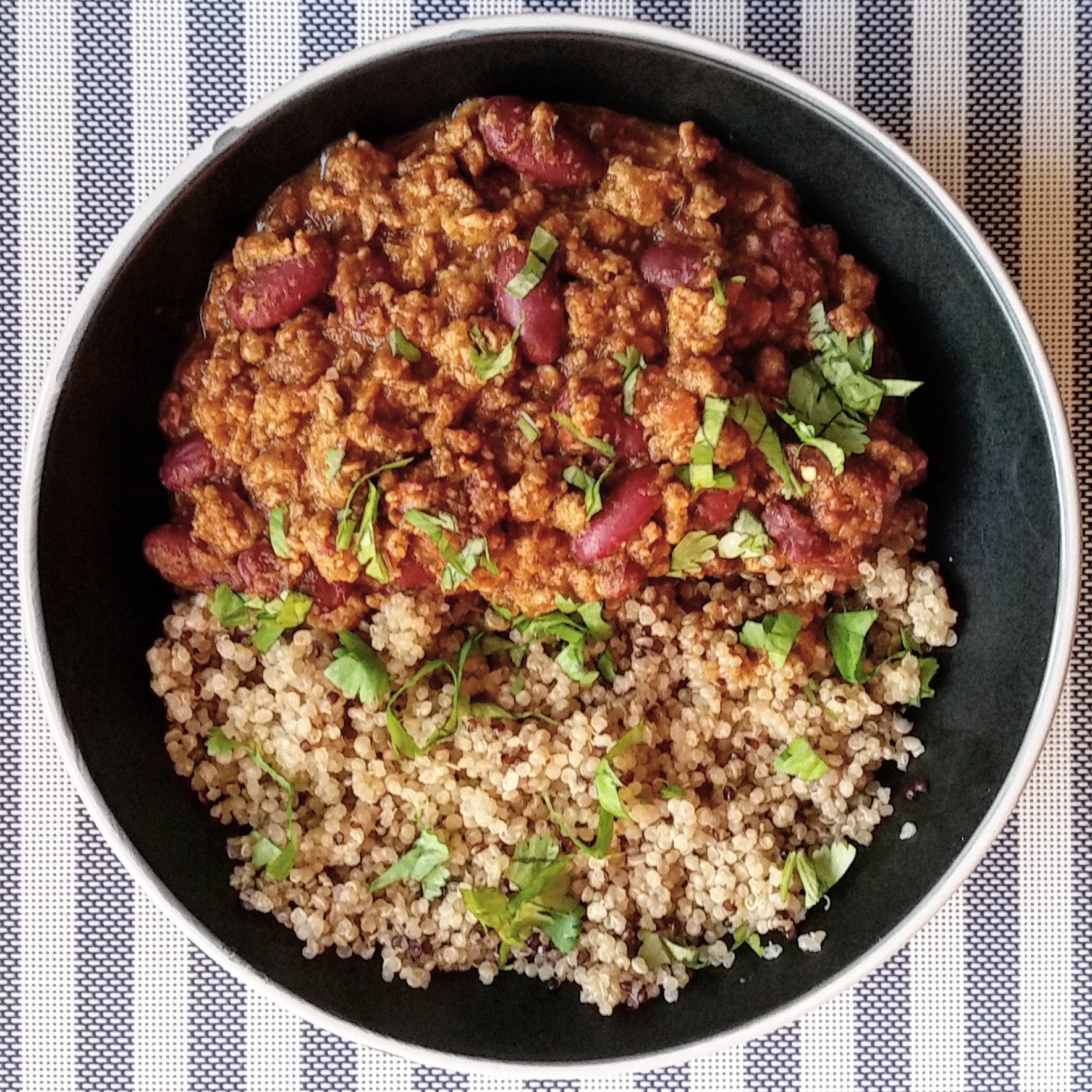 Chili con 'carne' vegetal receta vegana de la versión mejicana del chili