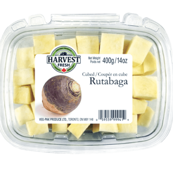Cubed Rutabaga Veg Pak Produce