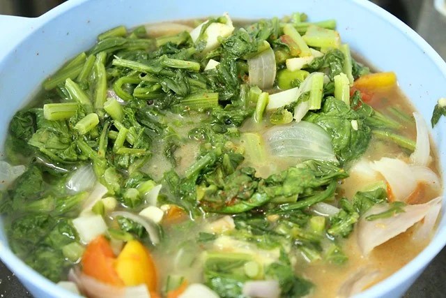 microwave-5mins microwave 5 mins - saag recipe