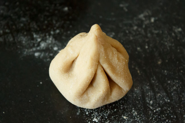 fried-modak13 shaped modak to be fried
